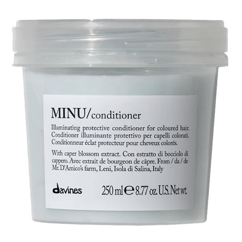 Davines Essential Haircare MINU: Защитный кондиционер для сохранения косметического цвета волос (MINU Conditioner)