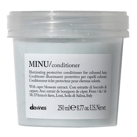 Davines Essential Haircare MINU: Защитный кондиционер для сохранения косметического цвета волос (MINU Conditioner)