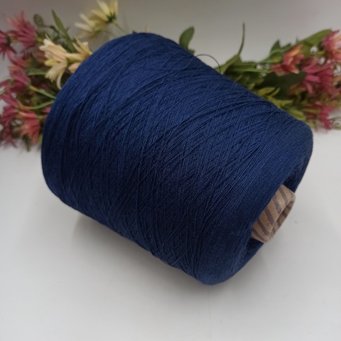 100% шёлк Schappe Tussah FbSilk Bright Blue 3500м/100гр