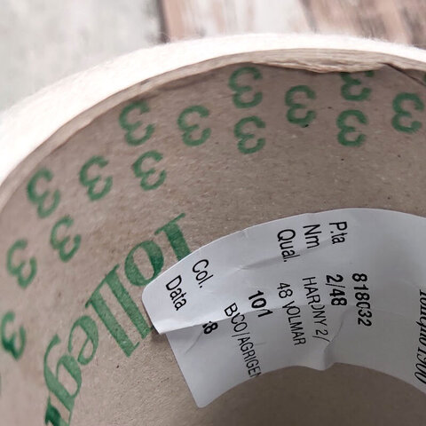 Меринос экстрафайн Tollegno 1900 Harmony 2/48 белый молочный