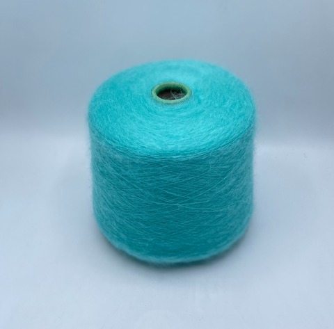 Filcom (пр.Италия), art.Aurora, 850м/100 гр. 70% Суперкидмохер, 30% Шелк , цвет-Аквамарин(632) арт-36268