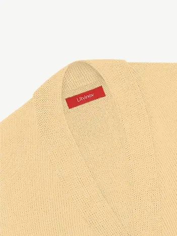 Кардиган с пуговицами из шелка