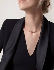 Колье CLASH - шипы в качестве VGOLD с подвеской