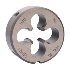 Плашка М10х1,5 DINEN22568 HSS 6g 30х11мм (Стружколом) Bucovice(CzTool) 270100