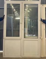 Дверь Пластиковая Б/У 228(в) х 151(ш) (Балконный Блок)