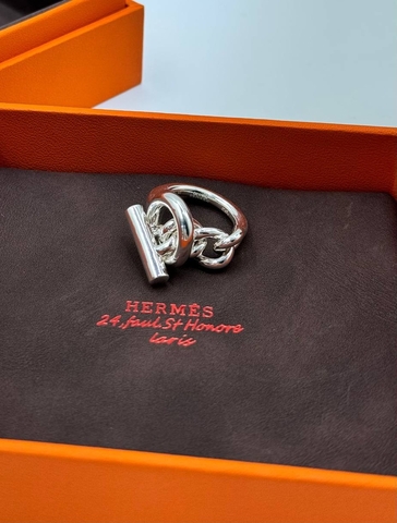 16732 -Кольцо FARANDOL из не родированного серебра с замком тогл