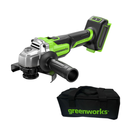 Угловая шлифмашина Greenworks AG590 24V (125 мм) аккумуляторная, без АКБ и ЗУ