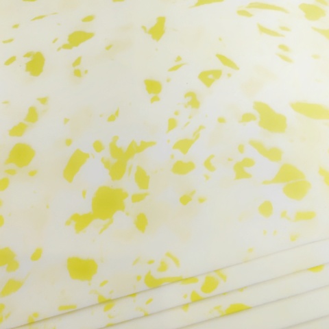 Фоамиран зефирный Мрамор-желтый. Толщина 2,0 мм, Размер 1х2м/2м²