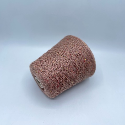 Loro Piana, New Tweed Coarsehair, 2/14 700м, 100%Кашемир, Бежево-розовый,твидовый (330), 37233