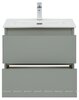 Aquanet 344771 Тумба с раковиной Вега 2.0 60 2 ящ. цв.мисти грин (раковина Flat) (344771)