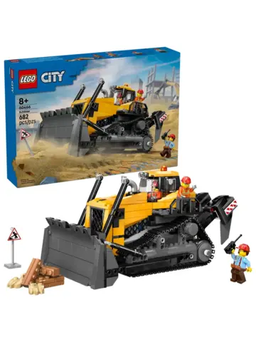 Конструктор City 60466 Желтый бульдозер