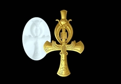 Силиконовый молд № 3049 Крест Египетский Анкх