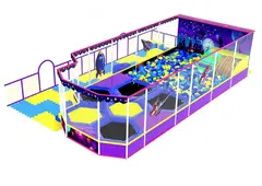 Батутный комплекс «Космопорт» (12м х 5.5м х 3м)