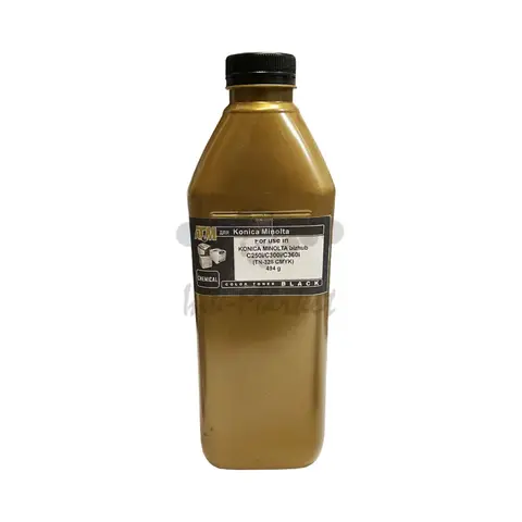 Тонер черный для KONICA MINOLTA bizhub C250i, C300i, C360i (TN-328K) - 494 гр, Chemical Gold ATM