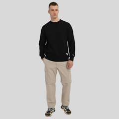 Свитшот Alpha Industries Essential Crewneck Black (Черный)