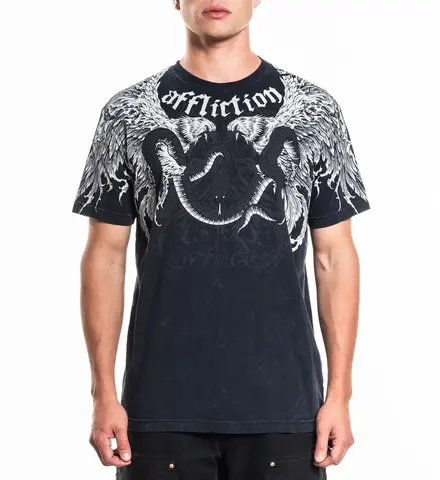Affliction | Футболка мужская Reckoning Tee A27674 перед
