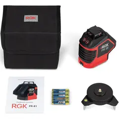 Лазерный построитель плоскостей PR-81 RGK 4610011873270