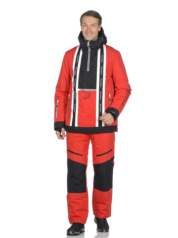 Мужской горнолыжный костюм BETEBEILE красного цвета.