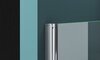 BelBagno ALBANO-ASH-1-100/90-C-Cr Душевой уголок с одной складывающейся дверью и одной неподвижной секцией. Стекло 6 мм, прозрачное, хром