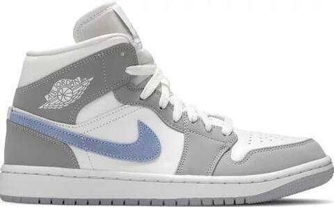 Air Jordan 1 Mid 'Wolf Grey Aluminum'