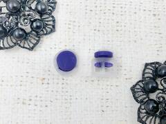 Фиксатор пластик, d 3,0 мм, р 14х9 мм, синий