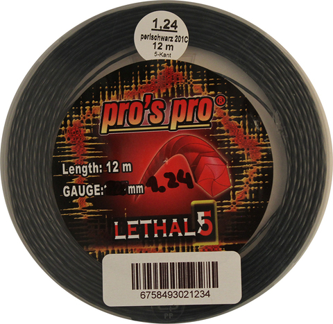  Pro's Pro Hexaspin Twist Red 1.20mm - Tennis String