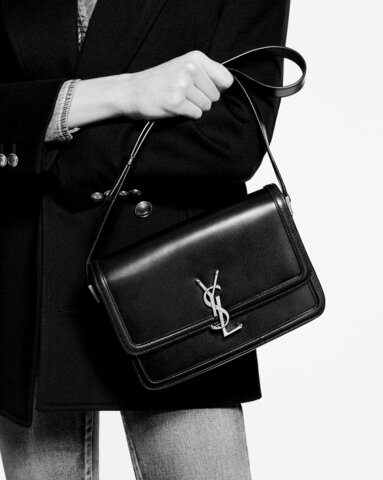 Сумка Saint Laurent Solferino черный