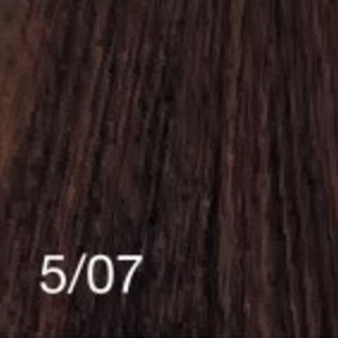 5/07 светло-каштановый натуральный бежевый краситель для волос Lisap LK OPС 100 мл.