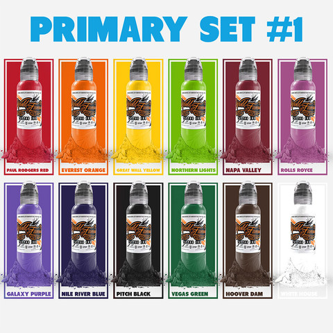 12 Color Primary Set #1