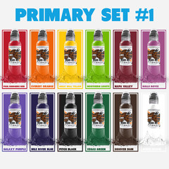 12 Color Primary Set #1