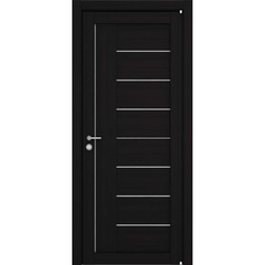 Купить Межкомнатная дверь экошпон Uberture 2110 шоко велюр остеклённая