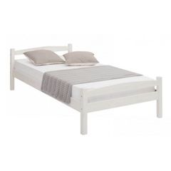 Кровать 90x200, Гольф, односпальная, белый воск