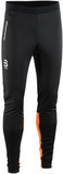 Элитные утеплённые тайтсы Bjorn Daehlie Tights Winter Windstopper Black мужские
