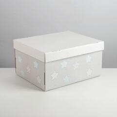 Коробка самосборная одиночная Прямоугольник, 25,6*31*16 см, 