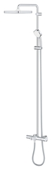 Душевая система GROHE Tempesta Cosmopolitan 250 CUBE с термостатом для ванны, излив 169 мм, хром (26691000)