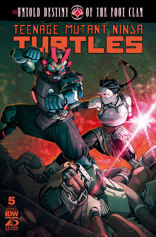 Teenage Mutant Ninja Turtles Untold Destiny Of The Foot Clan #5 (Cover A) (ПРЕДЗАКАЗ!)