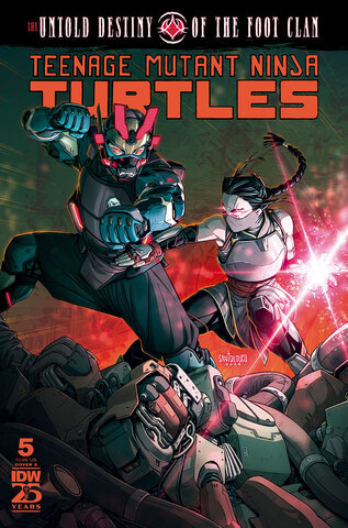 Teenage Mutant Ninja Turtles Untold Destiny Of The Foot Clan #5 (Cover A)