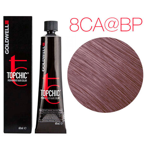 Goldwell Topchic 8CA@BP (холодный бронзовый с жемчужно-бежевым сиянием) - Стойкая крем-краска