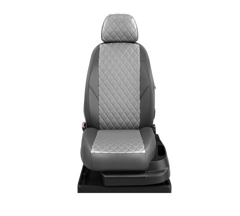 Авточехлы для Renault Scenic 1 с 1996-2003г. компактвэн Второй ряд три кресла-трансформеры. 5-подголовников