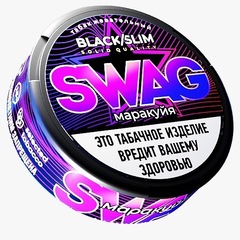 Жевательный табак Swag Black Slim - Маракуйя