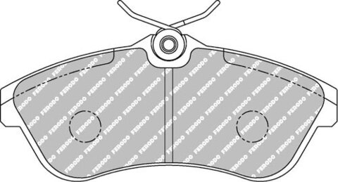 FDS1543 Тормозные колодки дисковые DS PERFOMANCE