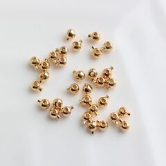Кримпы самозажимные позолота, 10шт, КТ019