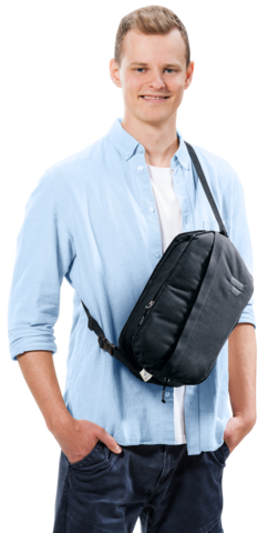 Картинка сумка кросс-боди Deuter Passway 4+1 Black - 6