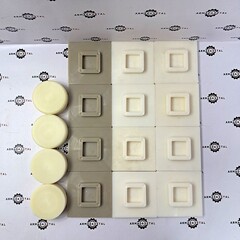 Комплект накладок аутригера Hidromek | F99/77121, F99/74020, F99/77120 | Аналог