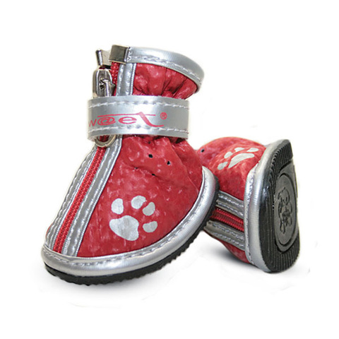 Triol ботинки для собак красные с 