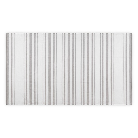 Полотенце пляжное 100х180 L'appartement Otto White/gray белый/серый