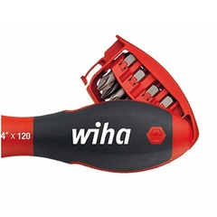 Отвертка с насадками Standart SL/PH/PZ/TORX 8шт Wiha 3809-0101 32901