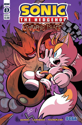 Sonic The Hedgehog Scrapnik Island #3 (Cover B)