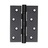 Петли дверные универсальные Vettore 100×75×2.5-4BB MBP (Черный матовый)