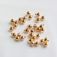 Кримпы самозажимные позолота, 10шт, КТ019